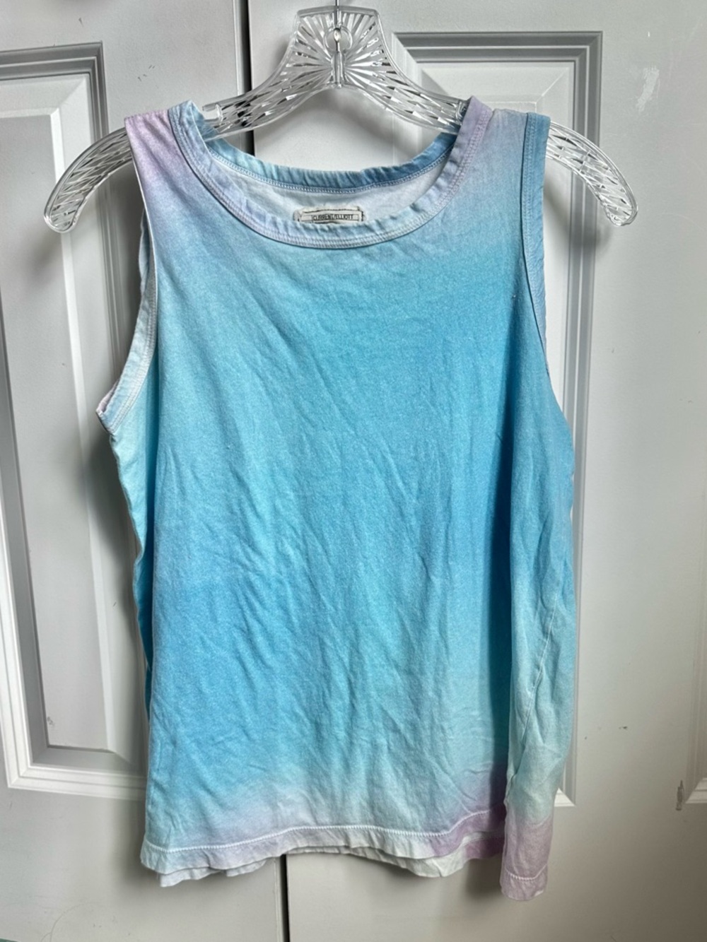 Current Elliott Tie Dye Ombré Muscle Tee